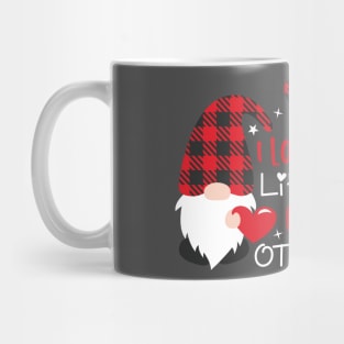 I Love You Like Gnome Other, Valentine's Day, Gnomes Svg, Valentine , Valentine Gnomes, Valentine Shirt Design, Plaid Mug